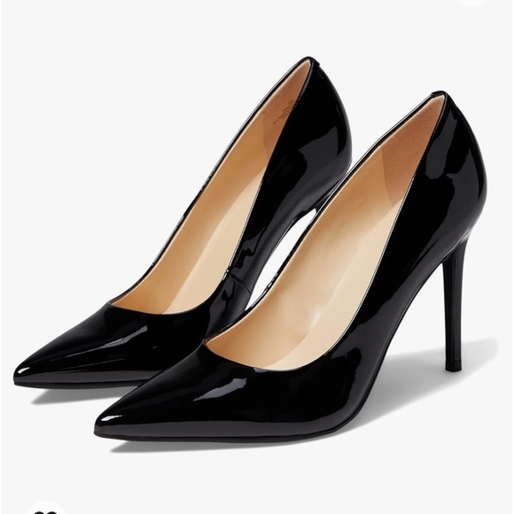 Nine West Shoes - Nine West Facts 3 black patent pumps 7.5 like new- worn 1x 7.5